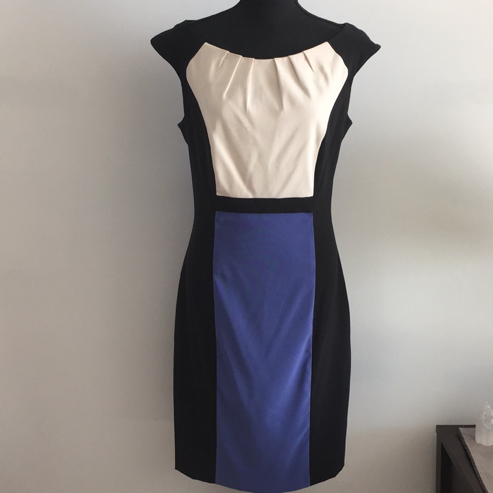 Color blocking dress, great for work